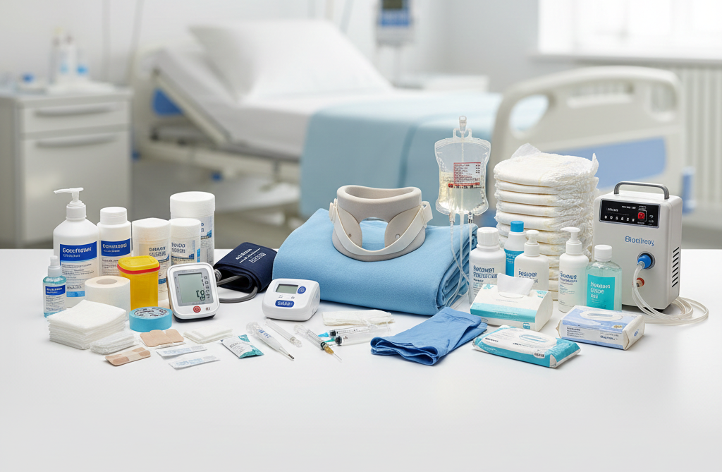 مستلزمات العناية بالمريض
